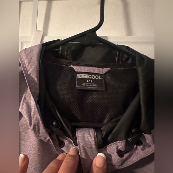 32 Degrees Women’s Waterproof Soft Shell Purple Rain Active Jacket Size M New - Picture 2 of 4